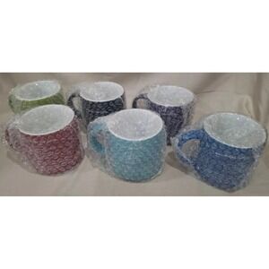 Mr. Food Set Of 6 Multicolor Recipe Mugs NEW IN BOX